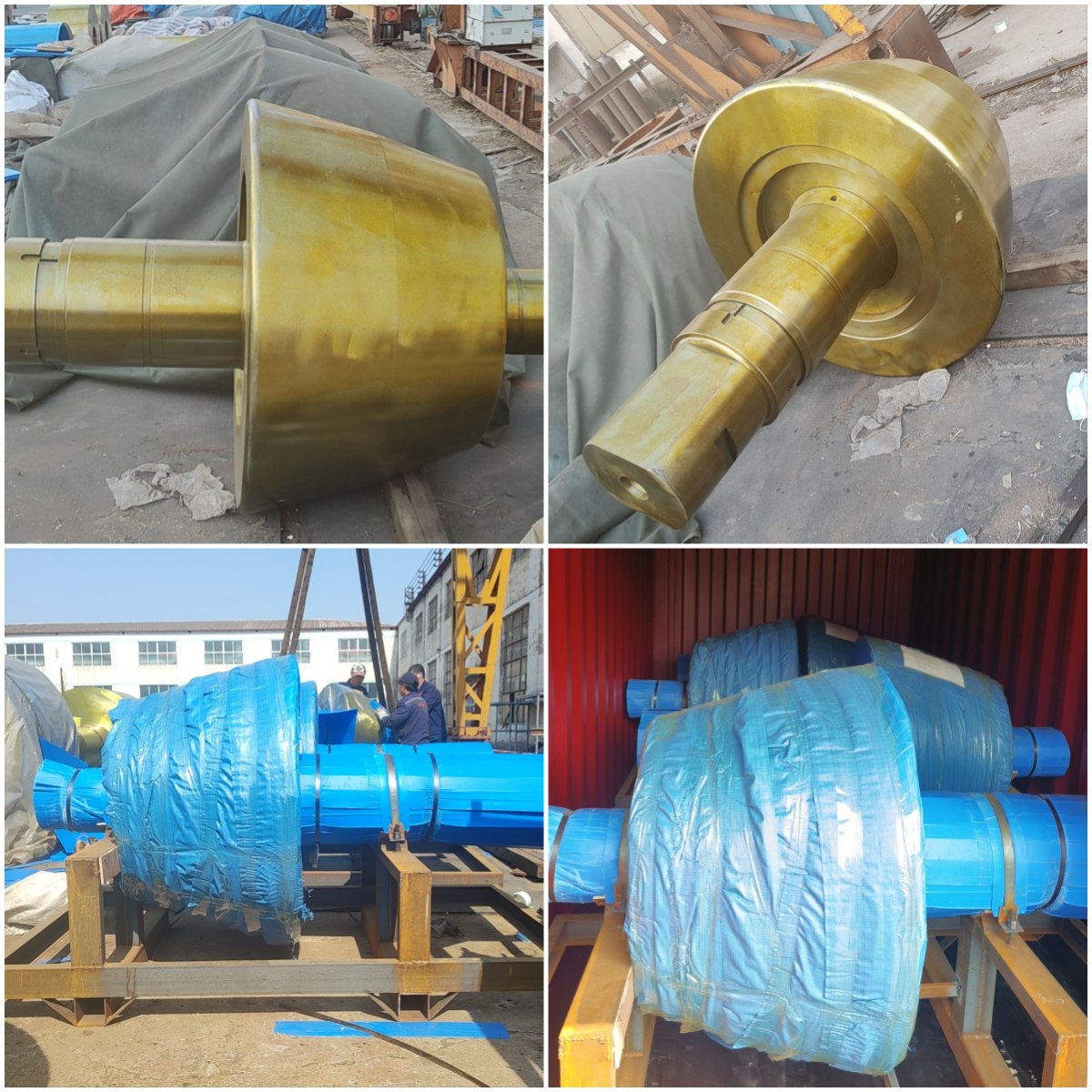 Producción de rodillos de montaje de 3,97 T
