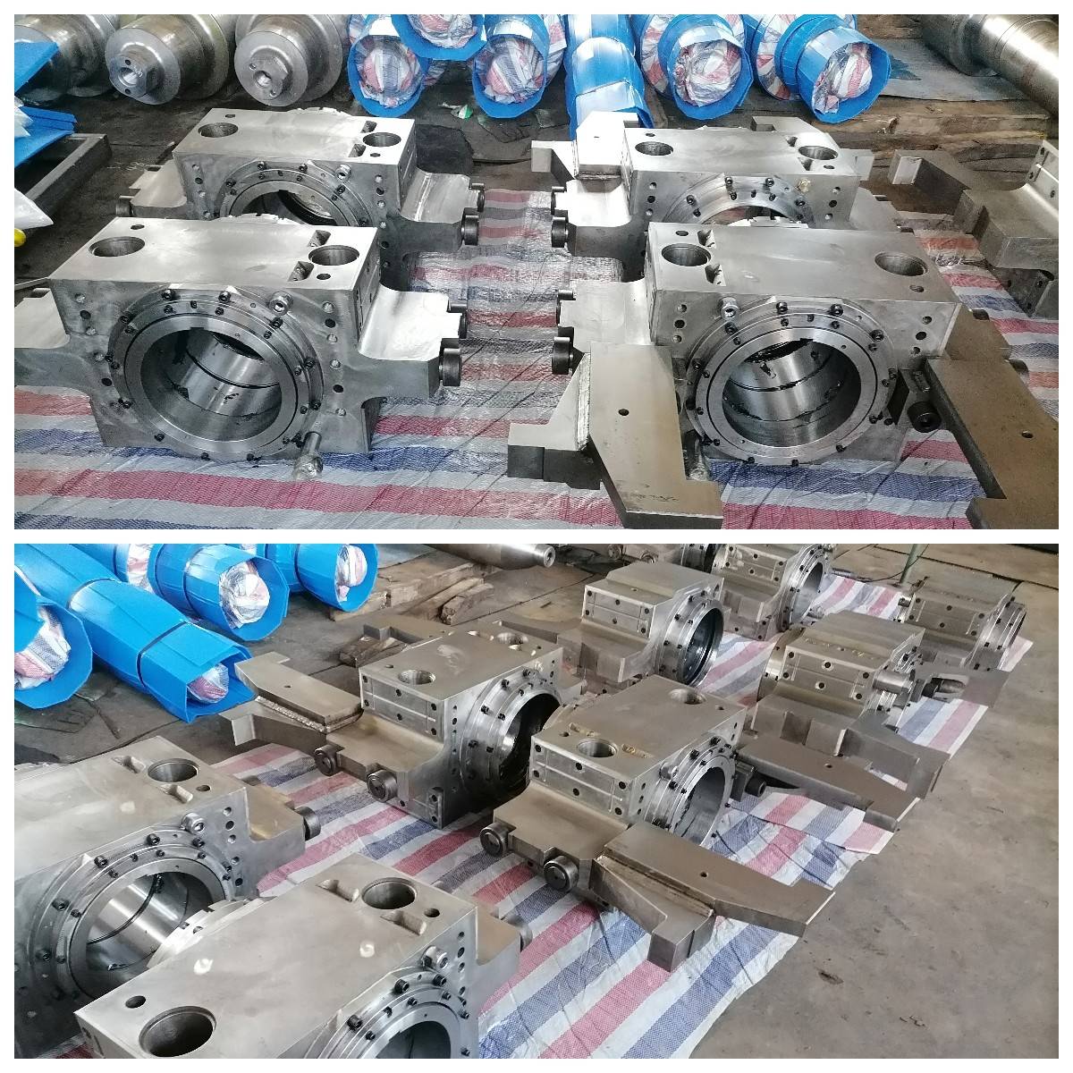 Producción de calzos para rodamientos