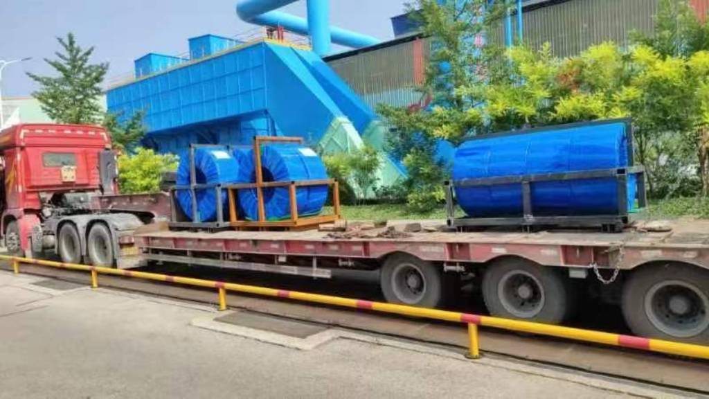 Entrega de anillos de rollo de hierro fundido y listo para el envío