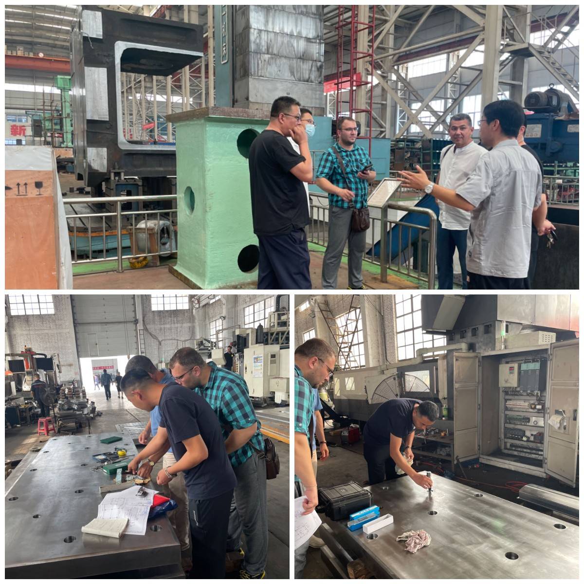 Una calurosa bienvenida a los clientes a visitar e inspeccionar